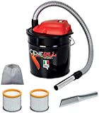 ASPIRADOR ELÉCTRICO CENERILL 800 W - 18 L con doble filtro y lanza plana